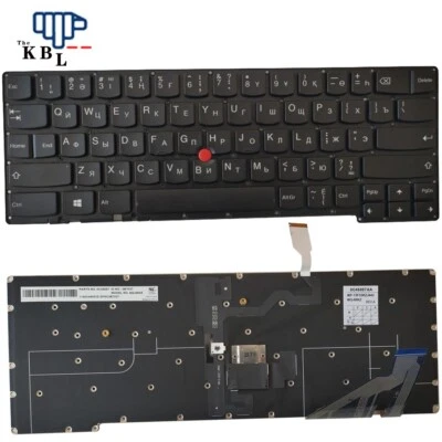 New Ukraine Layout For Thinkpad X1 Carbon Gen 2 2014 Backlight  Laptop Keyboard - Image 1 of 4