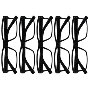 Reading Glasses 5 Packs Mens Womens Spring Hinges UV Reader +1.00 +1.25 +1.75 - Picture 1 of 14