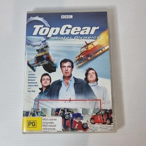 Top Gear Winter Olympics DVD R4 PAL Jeremy Clarkson Richard Hammond James May - Picture 1 of 3