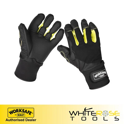 Worksafe Gloves Anti-Vibration Large L Pair Safety PPE Work Protection Builders - Image 1 of 2