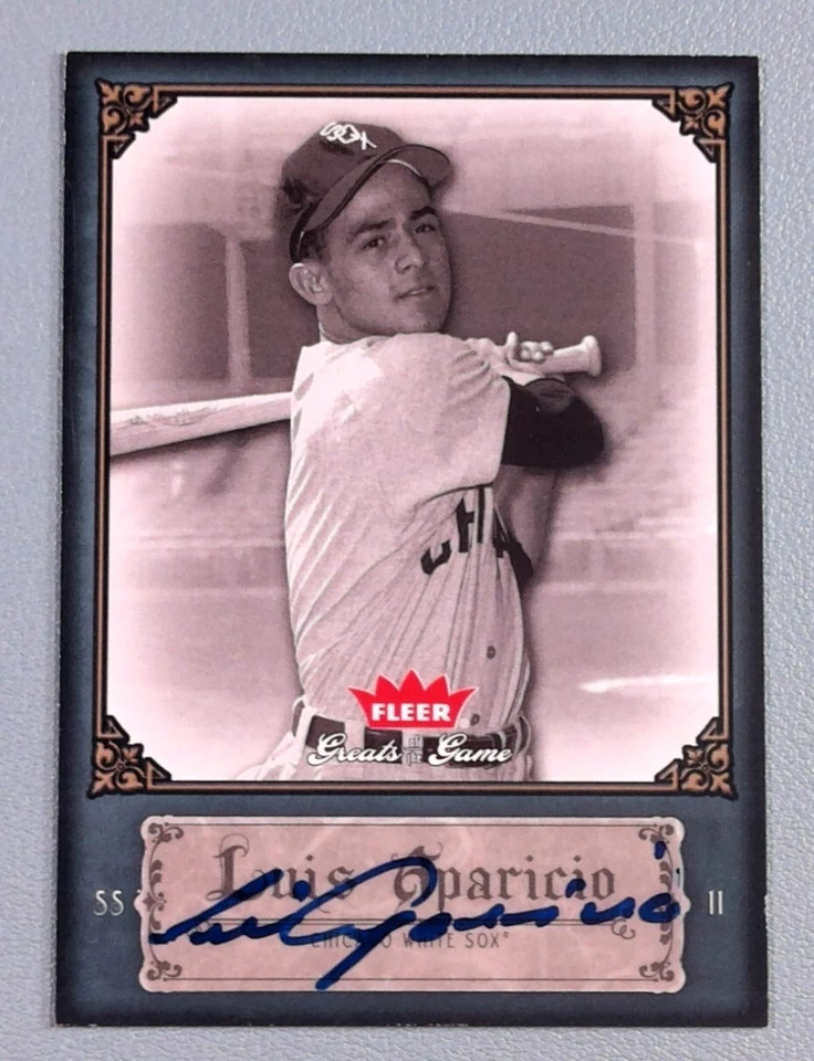 2006 Fleer Greats of the Game #61 Luis Aparicio - Image 1 of 2