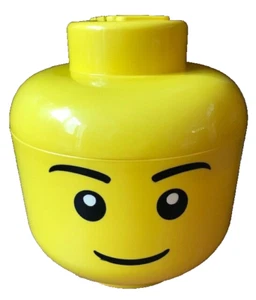 LEGO Boy Storage Head Large Yellow Box 5005528 - Picture 1 of 11