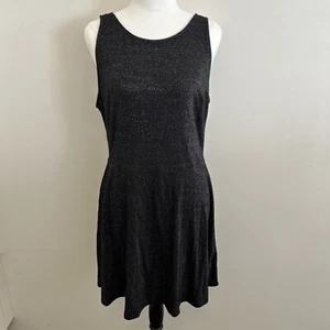 DIVIDED H&M Black Skater Dress M - Picture 1 of 9