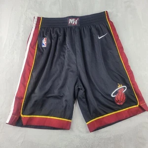 Miami Heat Shorts Men's 52 Black  Red  NBA Basketball Activewear Sportswear - Picture 1 of 7