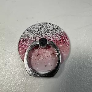 Bling Glitter Phone Grip, Round Cell Phone Ring Holder Stand Purple for Women... - Picture 1 of 4