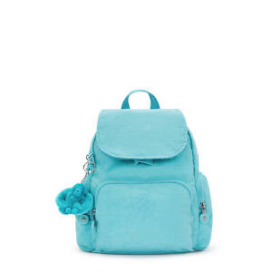 Kipling City Zip Mini Backpack Deepest Aqua