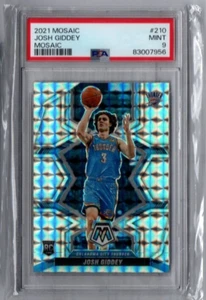 Josh Giddey 2021-22 Panini Mosaic Rookie Card Mosaic Prizm PSA 9 - Bild 1 von 1