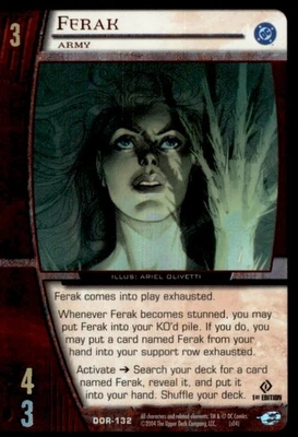 2004 U.D. VS System DC Origins 1st Edition Ferak #DOR-132 Foil - Image 1 of 2