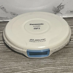 Panasonic SL-SX480 White Portable CD Player MP3 Compatible Tested Working - Picture 1 of 3