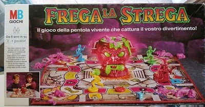 FREGA LA STREGA MB GIOCHI VINTAGE DA TAVOLO SOCIETA' FANTASY M - Immagine 1 di 4