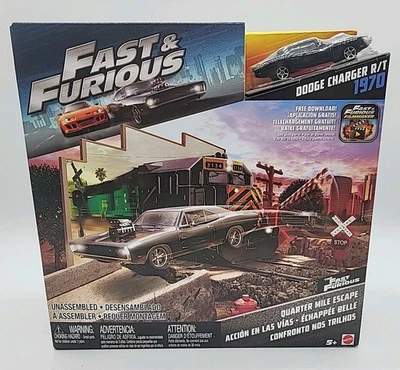 Fast & Furious Quarter Mile Escape Playset with 1970 Dodge Charger 1/4 Mile  - Image 1 of 4