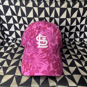 Cappello berretto palla donna St Louis Cardinals rosa floreale regolabile baseball primavera - Foto 1 di 11