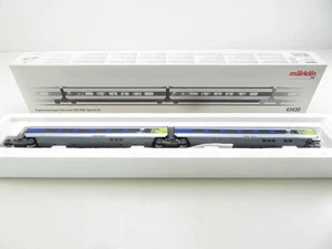(YHG089) Märklin 43430 H0 AC Ergänzungswagen-Set 2 zum TGV POS der SNCF, OVP - Bild 1 von 9