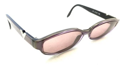 Monturas de gafas ovaladas moradas Valentino V5125 K6B 135 Italia diseñador mujeres Foto 1 de 4