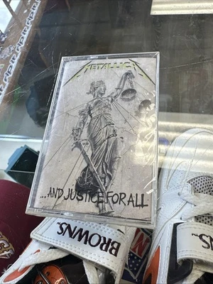 Metallica - And Justice For All Cassette Tape 1988 SEALED - Image 1 of 4