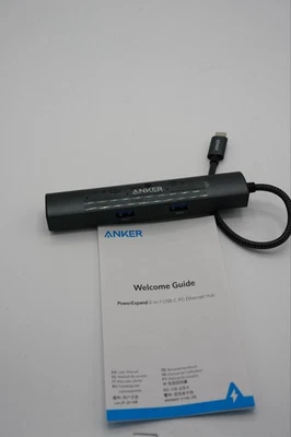 Anker PowerExpand 6-in-1 USB-C PD Ethernet Hub Series 5 4K HDMI Model A8365 - Image 1 of 4