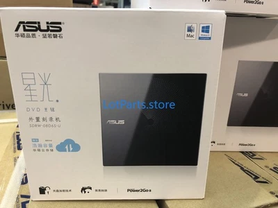 ASUS DVD Burner External USB Optical Drive Sdrw-08d6s-u Mac Optical Drive - Image 1 of 4