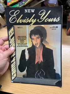 *RARE* "ELVISLY YOURS" #3 UK ELVIS PRESLEY FANS ILLUSTRATED MAGAZINE (P2) - Picture 1 of 10