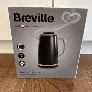 Breville VKT173 Lustra kabelloser Wasserkocher 1,7 l, 3 kW, schnell kochend in mattschwarz - Bild 1 von 4