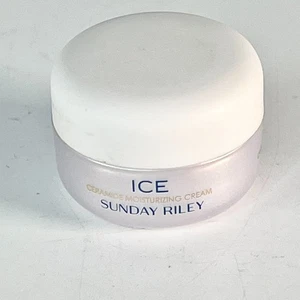 Sunday Riley Ice Ceramide Moisturizing Cream Moisturizer Travel .3 fl oz 8g New - Picture 1 of 4