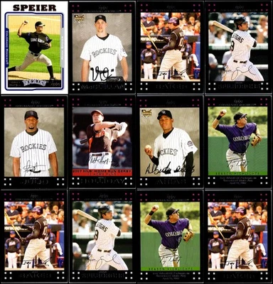 Lote de tarjetas Topps actualizaciones y aspectos destacados de los Rockies de Colorado (16) - AÑADE ALGO DE MAGIA A... Foto 1 de 4