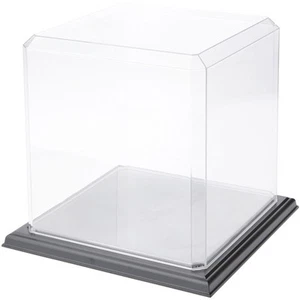 Estuche de plástico Pioneer Plastics con base para pelotas de baloncesto, 9,75" x 9,75" x 9,625" - Imagen 1 de 3