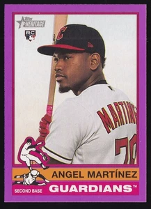 ANGEL MARTINEZ 2025 Topps Heritage Light Purple Parallel RC #338  - NM/MT - Picture 1 of 2