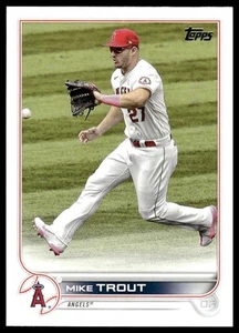 2022 Topps #27 Mike Trout Los Angeles Angels - Picture 1 of 2