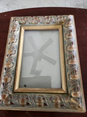 VTG Neoclassical Ornate Gold 5.5x3.5 Photo Picture Frame for Wall or Table - Image 1 of 4