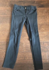 Gap Kids Girls Black Jeans Sz 10 Skinny ST1525 - Picture 1 of 7