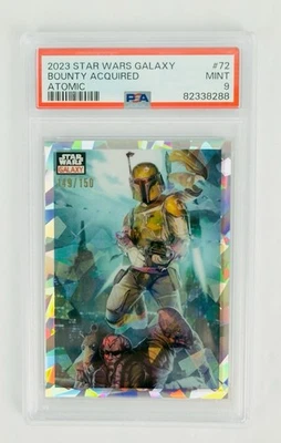 2023 Star Wars Galaxy Bounty Acquired Atomic Ref 149/150 🔥PSA 9 - Image 1 of 2