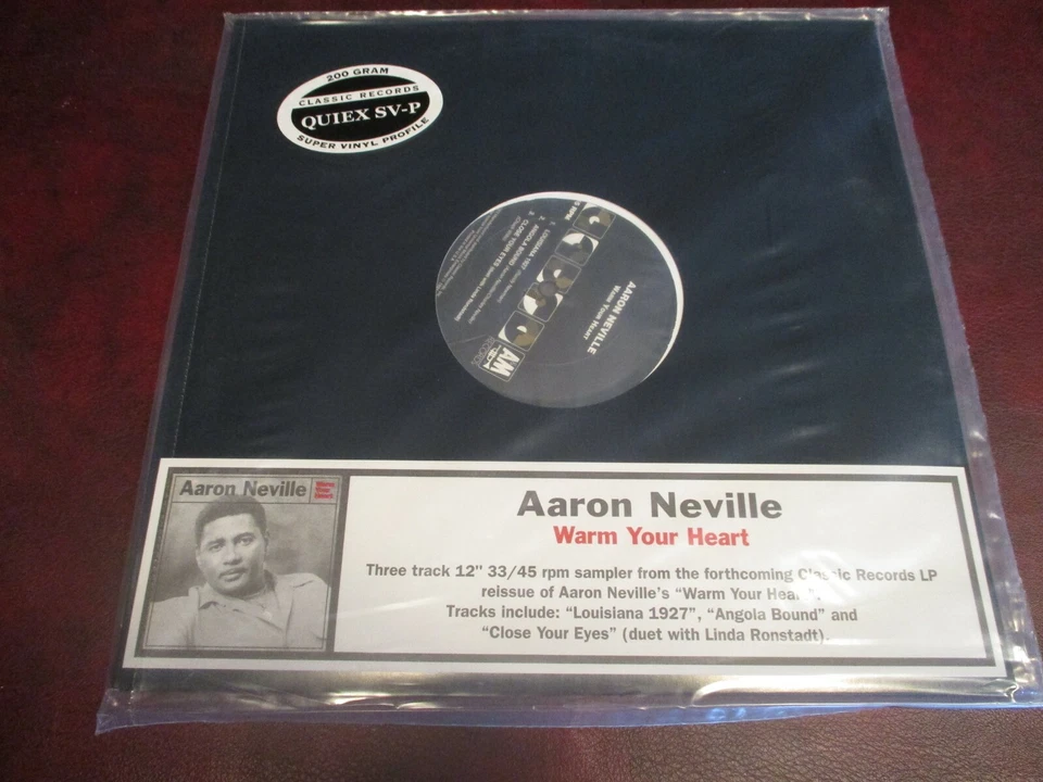 NEVILLE BROTHERS VERIFIED WARM YOUR HEART CLASSIC RECORDS 200G EP 12" 33/45 LP - Image 1 of 1