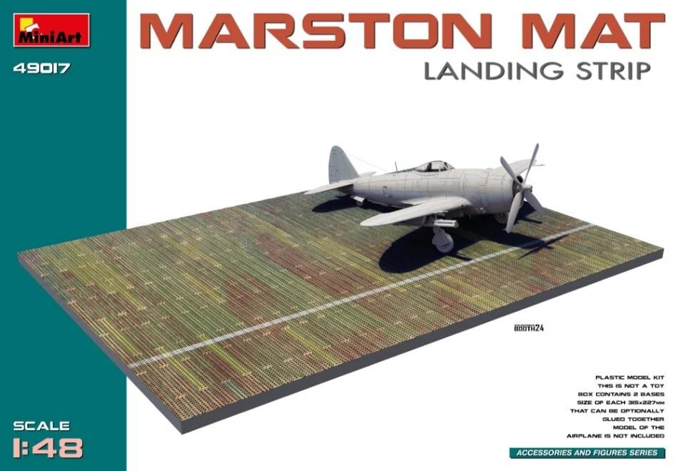 Miniart MARSTON MAT LANDING STRIP KIT 1:48 - Immagine 1 di 1