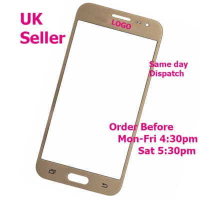 Para Samsung Galaxy J2 2015 J200 LCD Frontal Vidrio Exterior Pantalla Táctil Dorado + Herramientas Foto 1 de 2