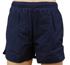 CHEX Boys Navy Blue Mesh Lined Taslon Shorts Tie Cord Waist Pockets 9-12 Years - Picture 1 of 6
