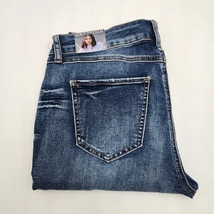 Sound Style Womens Hayden Girlfriend Loose Fit Blue Jeans Size 6 NWT - Picture 1 of 9