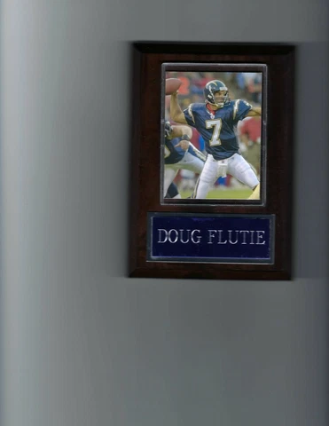 DOUG FLUTIE PLAQUE SAN DIEGO CHARGERS FOOTBALL NFL Cover