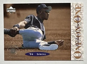 1995 Upper Deck Michael Jordan Minor League Top Prospect One on One #6 - Imagen 1 de 3