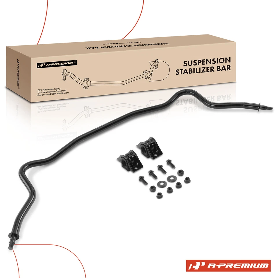 Suspension Sway Bar w/ Bushing Kit Front for Saturn SL SL1 SL2 91-02 SC SC1 SW2 - Image 1 of 4