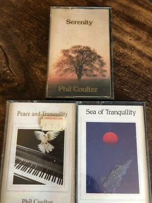 PHIL COULTER Serenity Sea of Tranquility & Peace and Tranquility Cassette tapes - Image 1 of 4