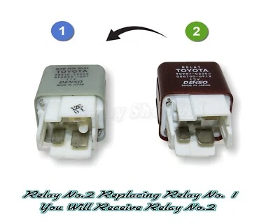Toyota Land Cruiser Glow Plug (Replacement) Relay 28610-54360 Denso 056800-1001 - Image 1 of 4