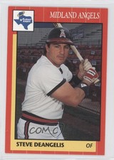 1990 Grand Slam Midland Angels Steve De Angelis #3