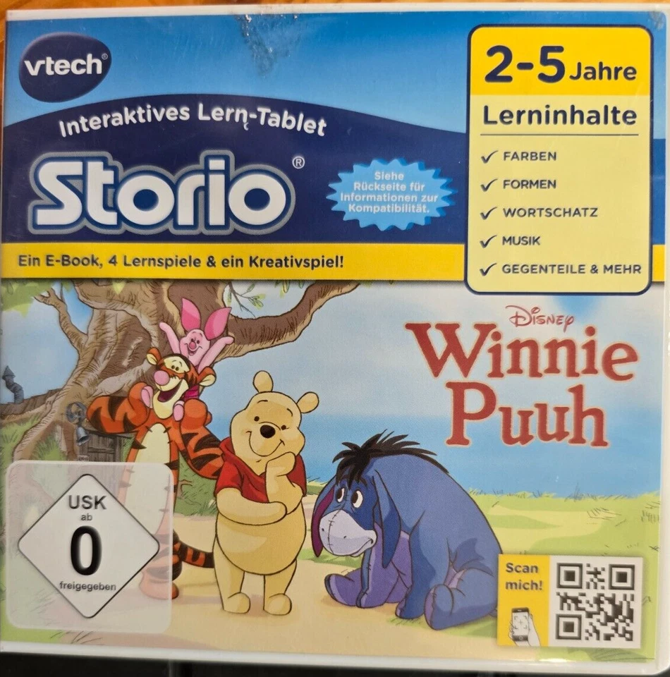 V-Tech Storio Lernspiele verschiedene Spiele Planes, Sofia, Winnie Puuh, Miles - Bild 1 von 1