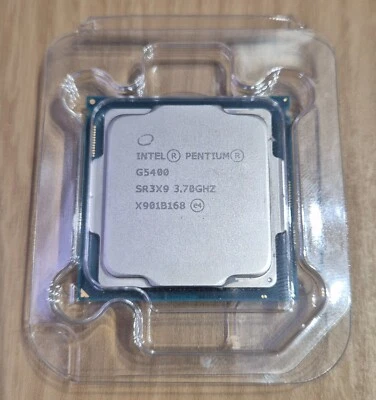 Intel Pentium Gold G5400 3.70GHz Dual Core 4MB L3 LGA1151 Processor CPU SR3X9 - Image 1 of 3