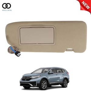 For Honda CR-V 2017-2022 Cloth Glass Right Side Sun Visor 83230-TLA-A61ZA Beige - Picture 1 of 12