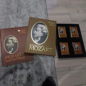 Time Life Great Men Of Music 4 BOX SET Cassettes WOLFGANG AMADEUS MOZART SEALED - Picture 1 of 5