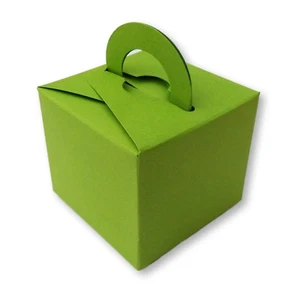 10 CAJA DE PESO GLOBO VERDE REGALOS BODA PASTEL FIESTA CUMPLEAÑOS - Imagen 1 de 3