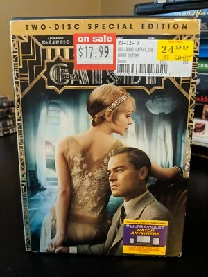 The Great Gatsby (DVD, 2013, Two-Disc ) with Slipcover *BUY 2 GET 1 FREE* - Image 1 of 2