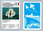 Le Redoutable / S-611 - Modern Warships  1970's ACE Top Trumps Card