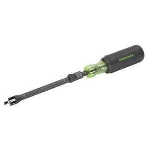 Greenlee 0453-14C Screw-Holding Slotted Screwdriver 3/16 In Round